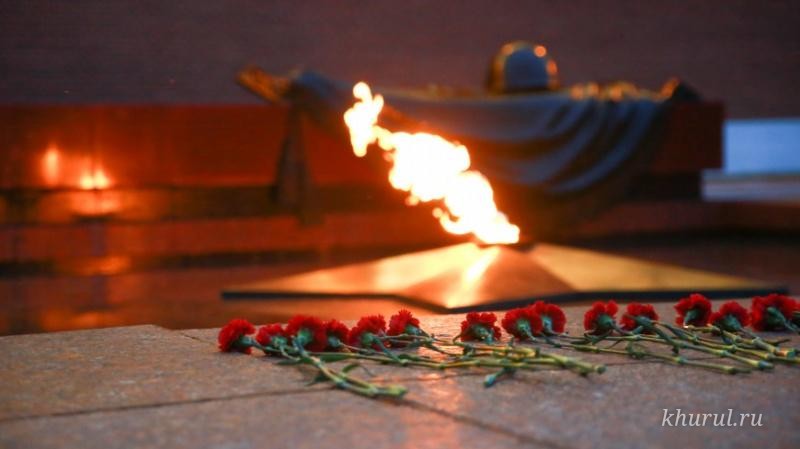 Поздравление Шаджин-ламы Калмыкии с 75-ой годовщиной Победы в Великой Отечественной Войне