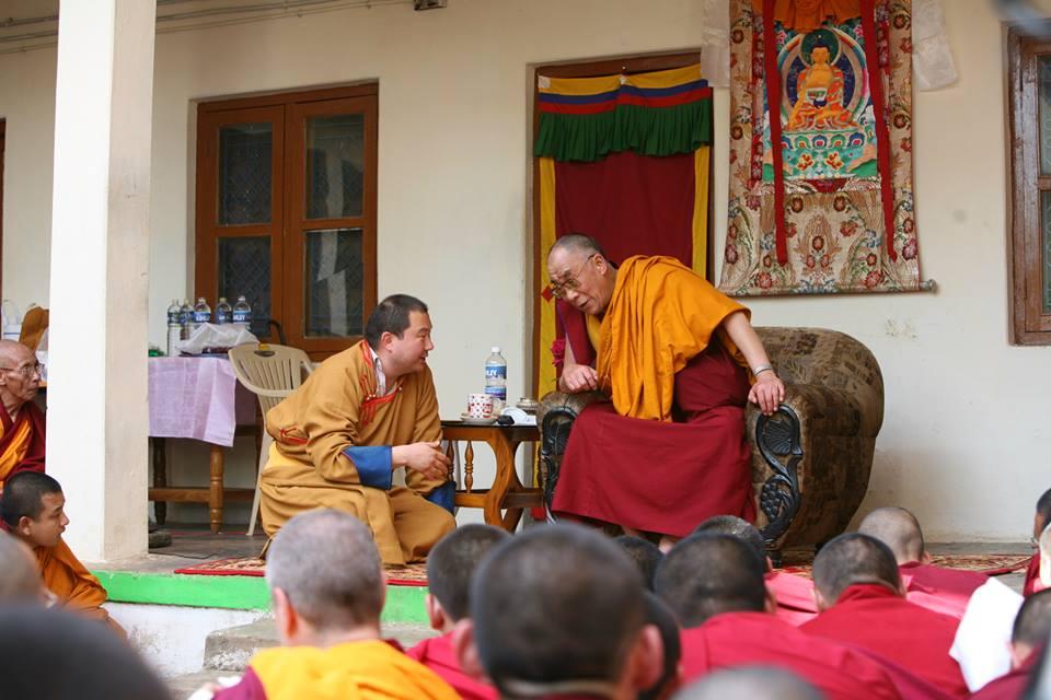 Поздравление Шаджин-ламы Калмыкии по случаю 85-летия Его Святейшества Далай-ламы XIV