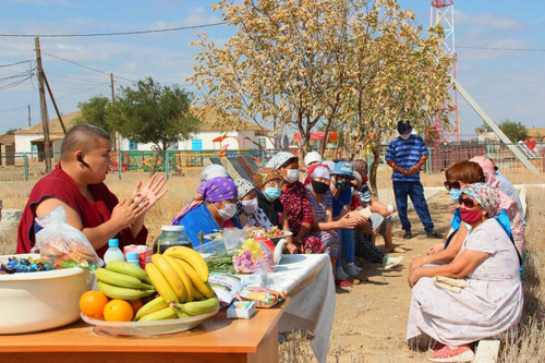 В Шатте возводят Ступу Просветления