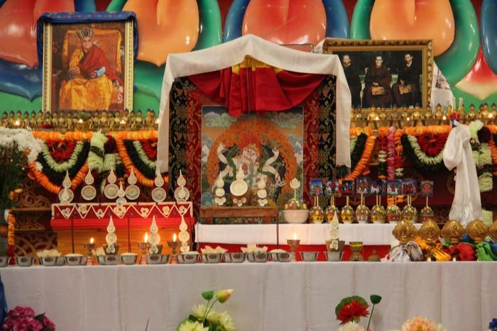 Сегодня в Центральном хуруле Калмыкии прошел ритуал «Янгдруб»