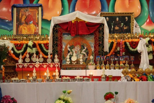 Сегодня в Центральном хуруле Калмыкии прошел ритуал «Янгдруб»