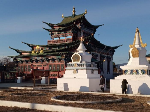 Продолжается визит делегации Калмыкии в Бурятии