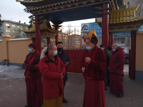 Шаджин лама Калмыкии посетил Читинский дацан