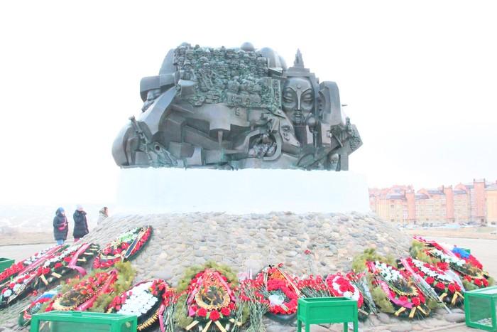 Молебен посвященный 77-й годовщине депортации калмыцкого народа