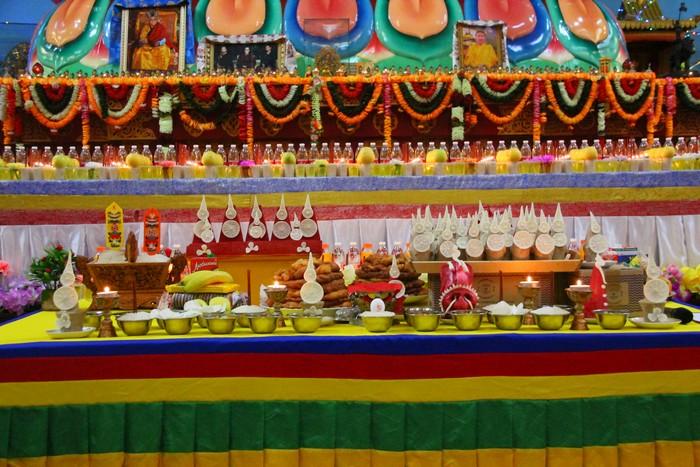 В Центральном хуруле Калмыкии прошел молебен, посвященный национальному празднику Цаган сар