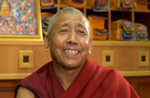 Сегодня не стало одного из старших монахов геше Джампы