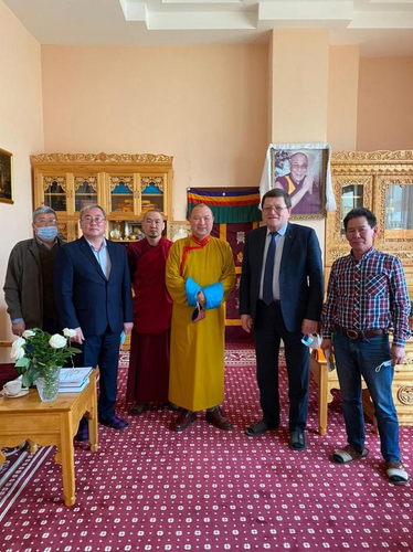 Шаджин лама Калмыкии провел ряд рабочих встреч