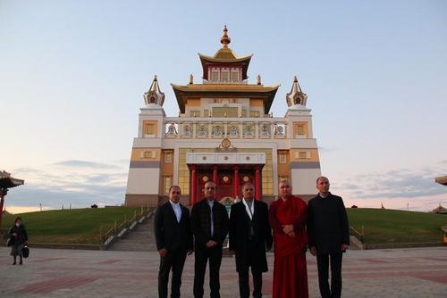 Визит делегации Исламской Республики Иран в Центральный хурул Калмыкии
