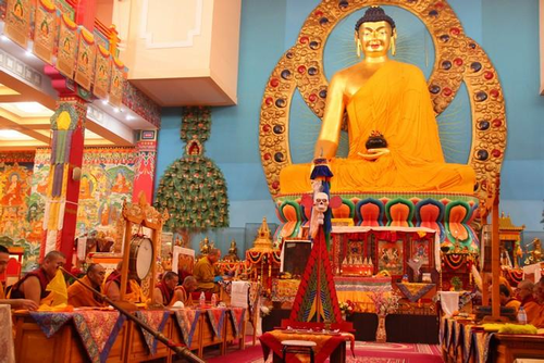 В «Золотой обители Будды Шакьямуни» состоялся третий по счету тантрический ритуал