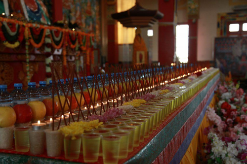 В центральном хуруле Калмыкии начался большой молитвенный фестиваль Ик Йорял (монлам ченмо).