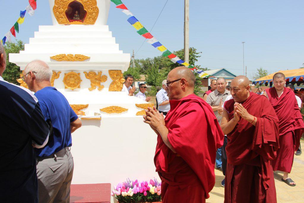 Ещё одна Ступа Просветления возведена в Калмыкии