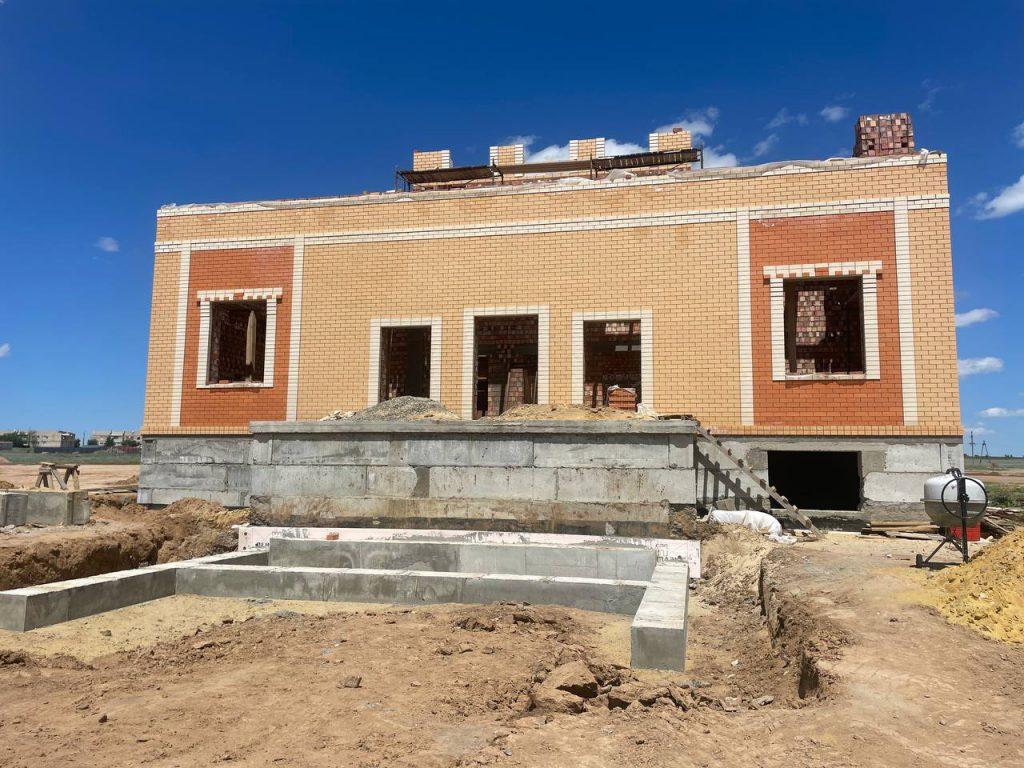 Строительство идёт хорошими темпами