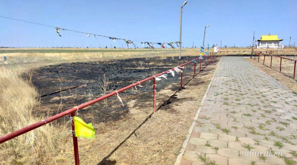 Несанкционированный религиозный обряд привёл к пожару
