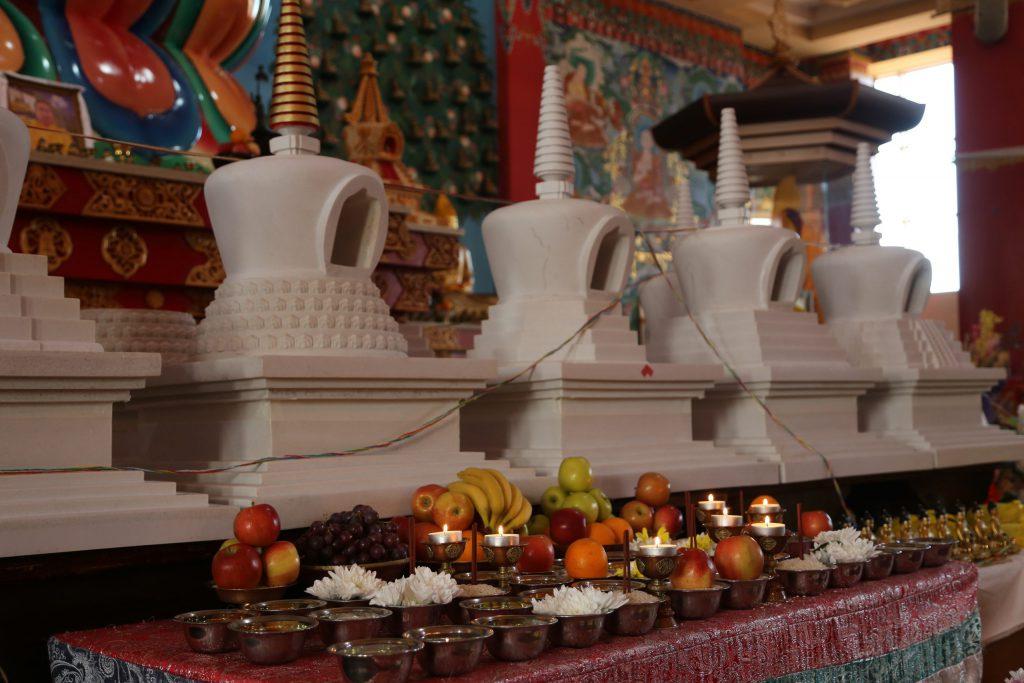 В Центральном хуруле прошел ритуал освящения Ступ