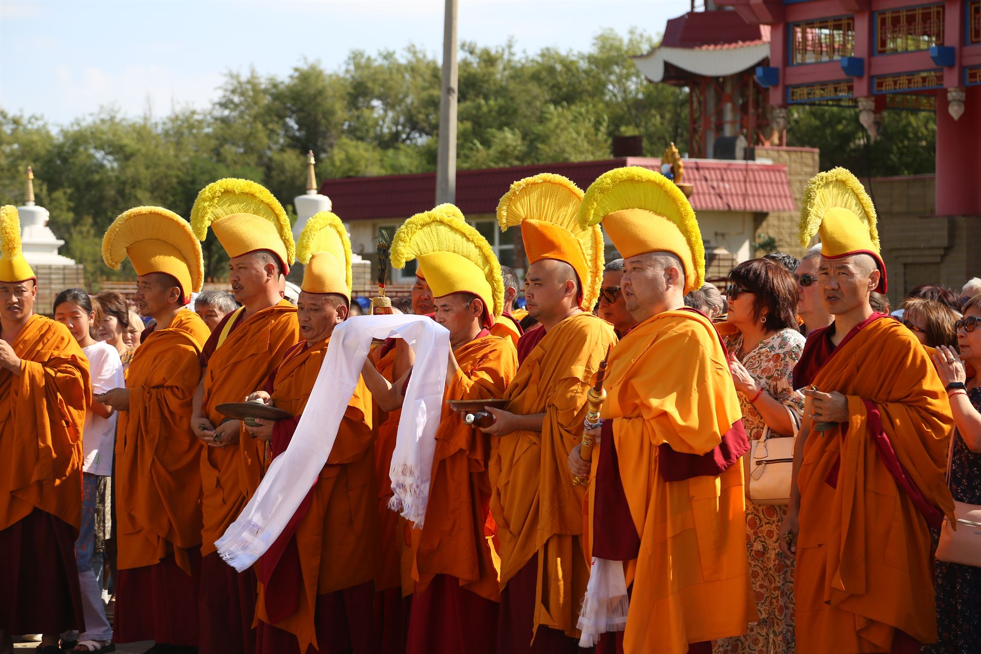 В Центральном хуруле отметили День дарования Буддой Шакьямуни первого Учения