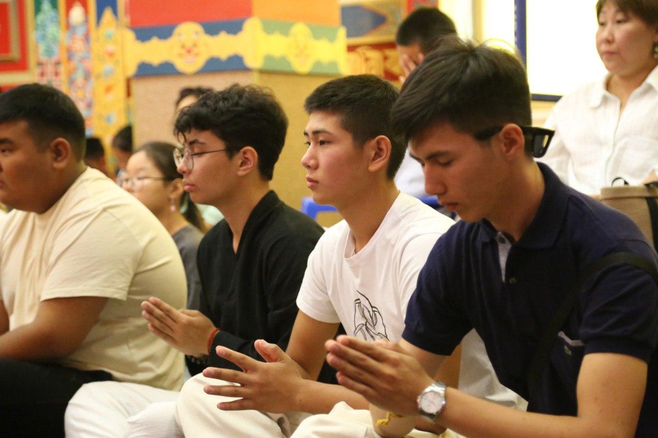 Сегодня в Центральном хуруле прошел молебен для школьников и студентов