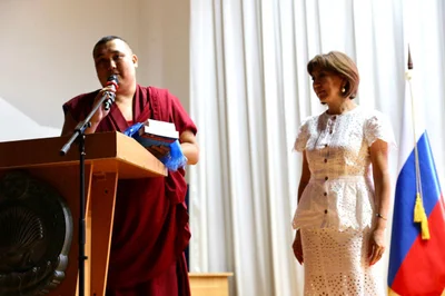 Руководитель администрации Центрального хурула принял участие в августовском совещании педагогов региона