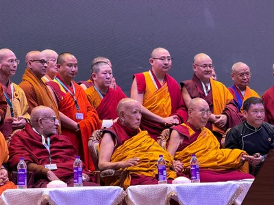 Шаджин лама Калмыкии принимает участие в международном форуме в Бодхгае