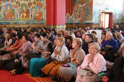 В Калмыкии провели ритуал «Кангсо» и «һурвн хүв»