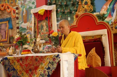 Даруя долгую и счастливую жизнь. Сегодня в Калмыкии прошел ритуал Посвящения долгой жизни через божество Белой Тары