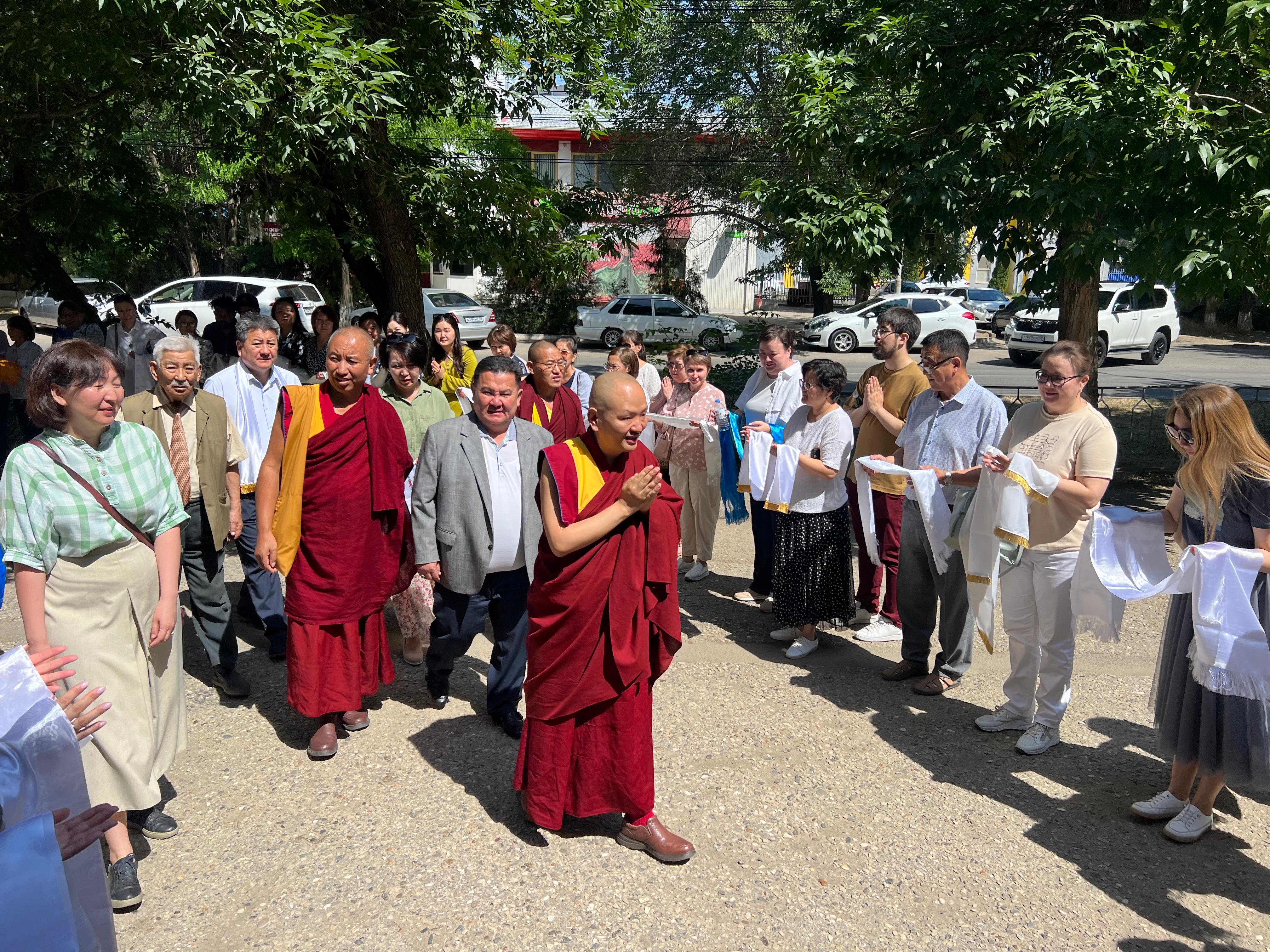 Кунделинг Ринпоче посетил КалмГУ