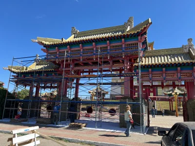 В Центральном хуруле идет реставрация всех 4 ворот