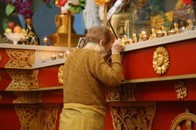 Сегодня в Центральном хуруле прошел второй ритуал продления жизни «Нас утдуллһн»