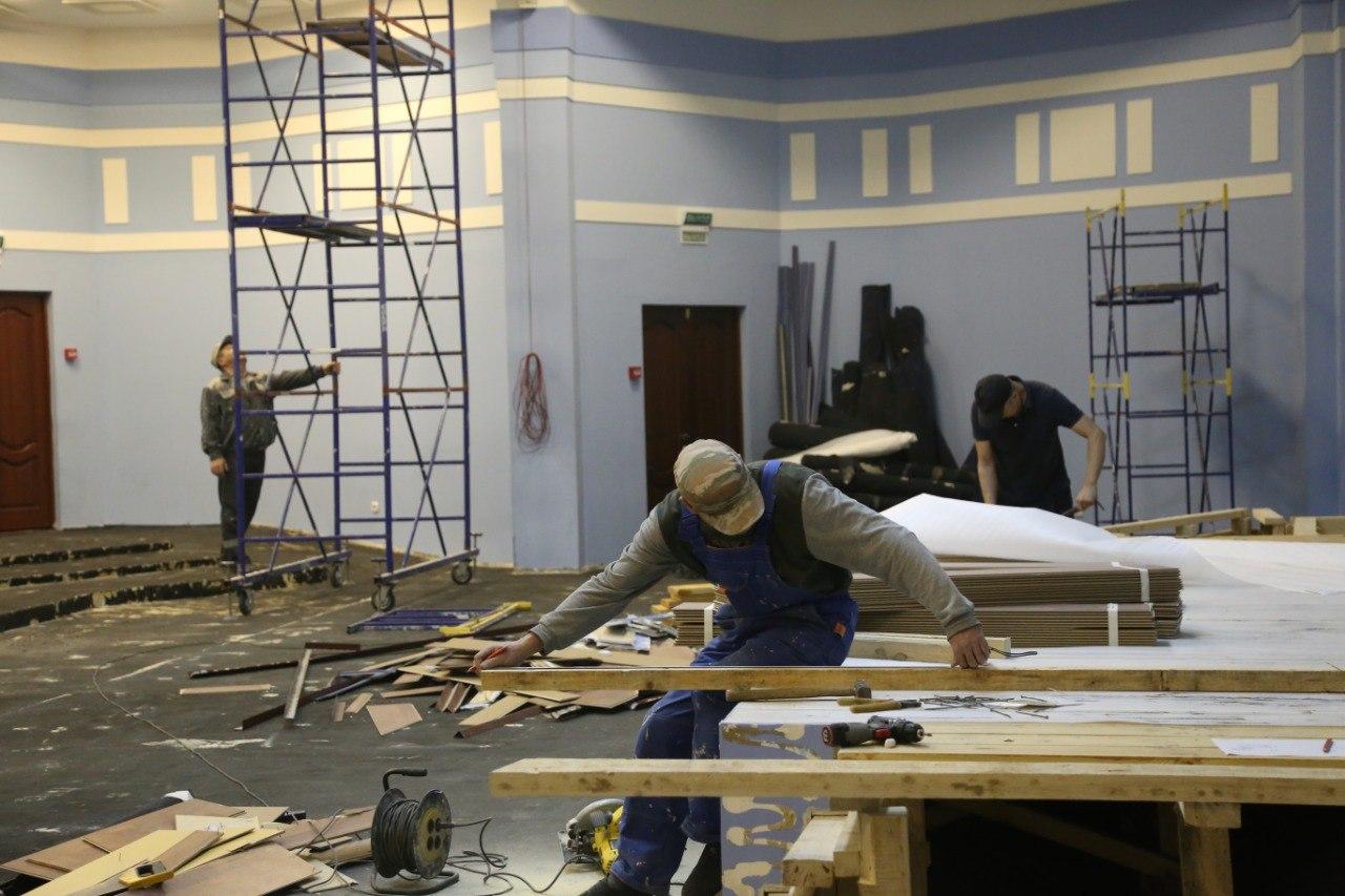  В Центральном хуруле начались ремонтные работы в конференц-зале