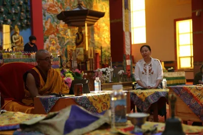 День рождения Будды верующие Калмыкии начали с принятия однодневных обетов Махаяны