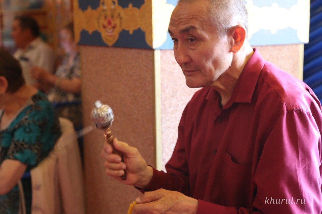 В Центральном хуруле состоялся завершающий ритуал «Долкар Цедуб»
