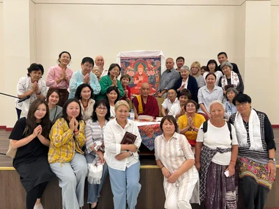 Завершился цикл лекций геше-лхарамба Джагбы Гьяцо