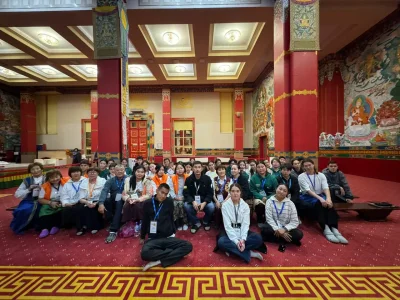 Шаджин-лама Калмыкии выразил слова благодарности сотрудникам МВД и волонтерам