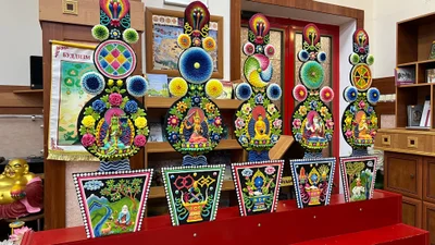 Праздничные Торма к Цаһан сару готовы